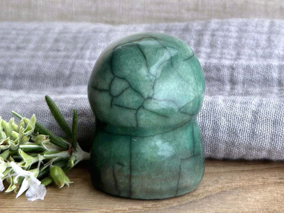 Winter woodlands Jizo guardian statue | Shinto kamidana shrine friend