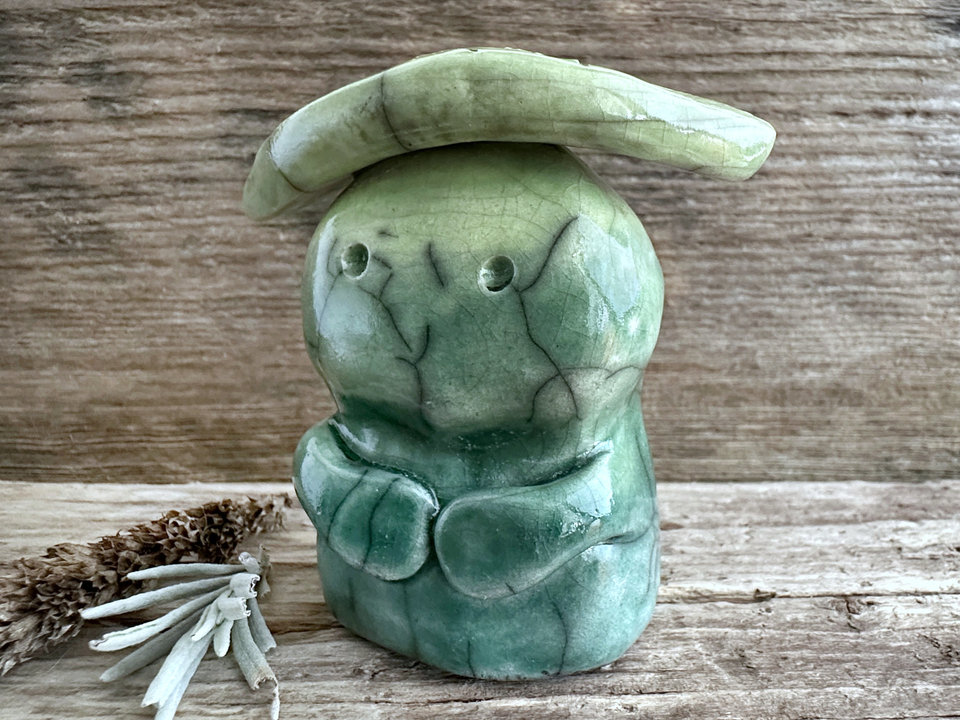 Nature guardian statue | Shinto shamanism earth spirit kami sculpture