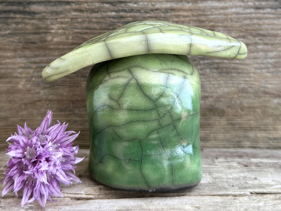 Gentle nature guardian statue | Shinto shamanism earth spirit kami sculpture