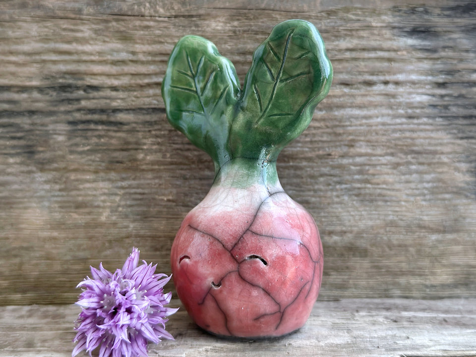 Happy radish spirit nature guardian statue no1 | Shinto sculpture, shamanism totem